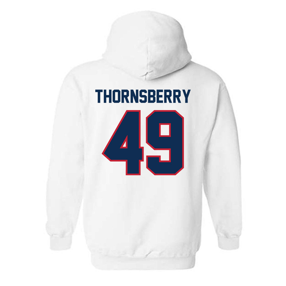 FAU - NCAA Men's Swimming & Diving : Logan Thornsberry - Hooded Sweatshirt Classic Shersey