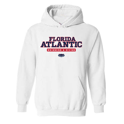 FAU - NCAA Men's Swimming & Diving : Logan Thornsberry - Hooded Sweatshirt Classic Shersey