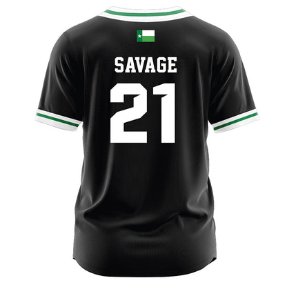 North Texas - NCAA Softball : Skylar Savage - Softball Jersey Black