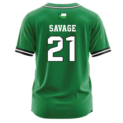 North Texas - NCAA Softball : Skylar Savage - Softball Jersey Green