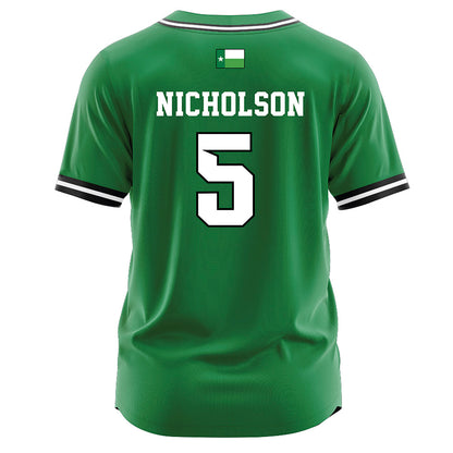 North Texas - NCAA Softball : Rylee Nicholson - Softball Jersey Green