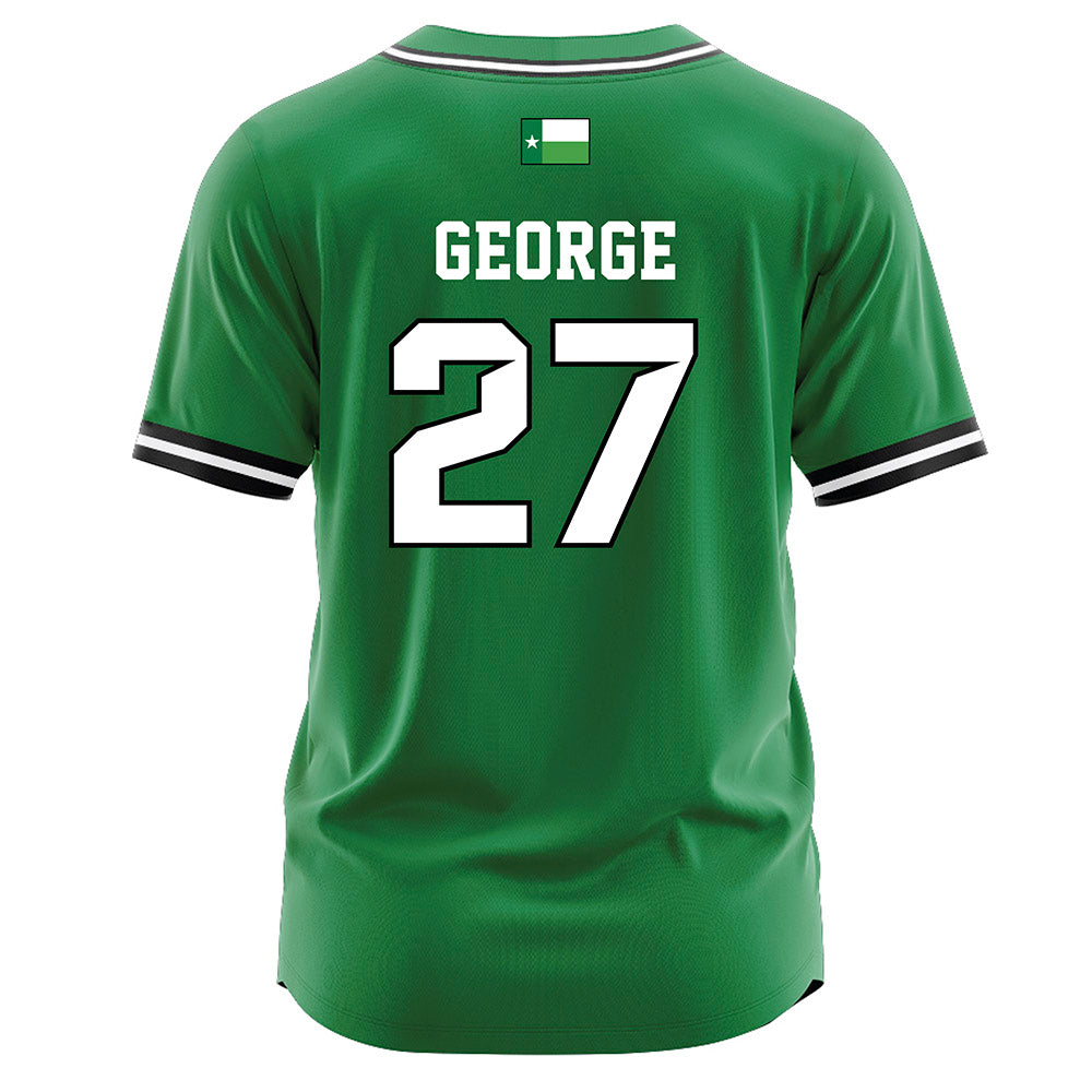 North Texas - NCAA Softball : Maci George - Softball Jersey Green