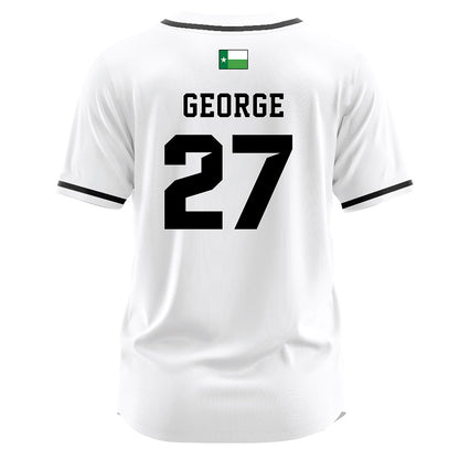 North Texas - NCAA Softball : Maci George - Softball Jersey White