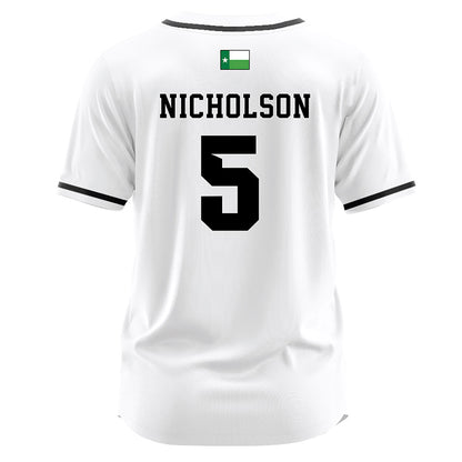North Texas - NCAA Softball : Rylee Nicholson - Softball Jersey White