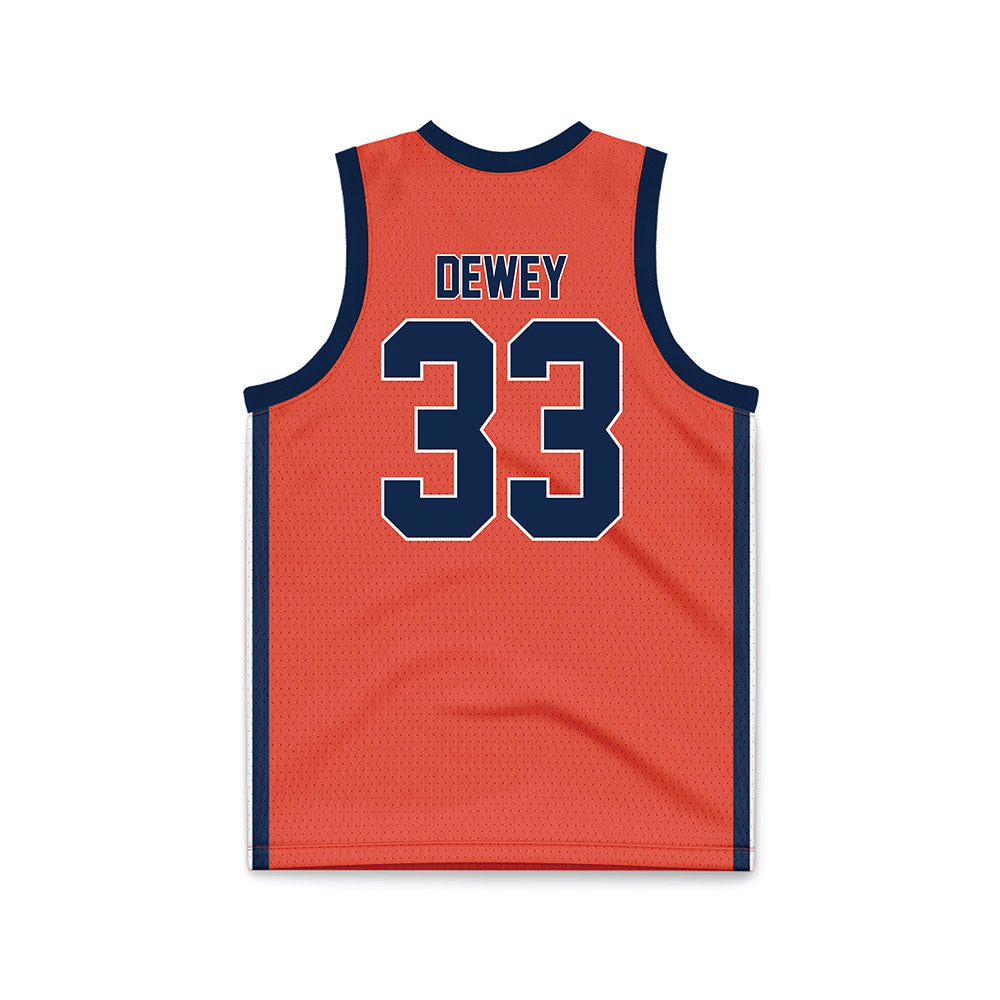 Illinois - NCAA Women's Basketball : Samantha Dewey - Basketball Jersey Orange