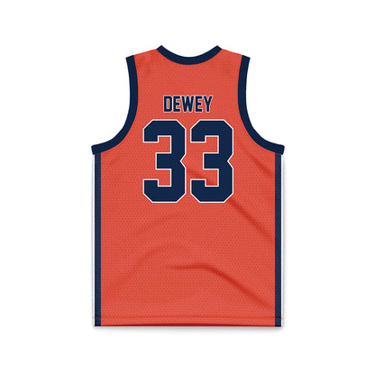 Illinois - NCAA Women's Basketball : Samantha Dewey - Basketball Jersey Orange