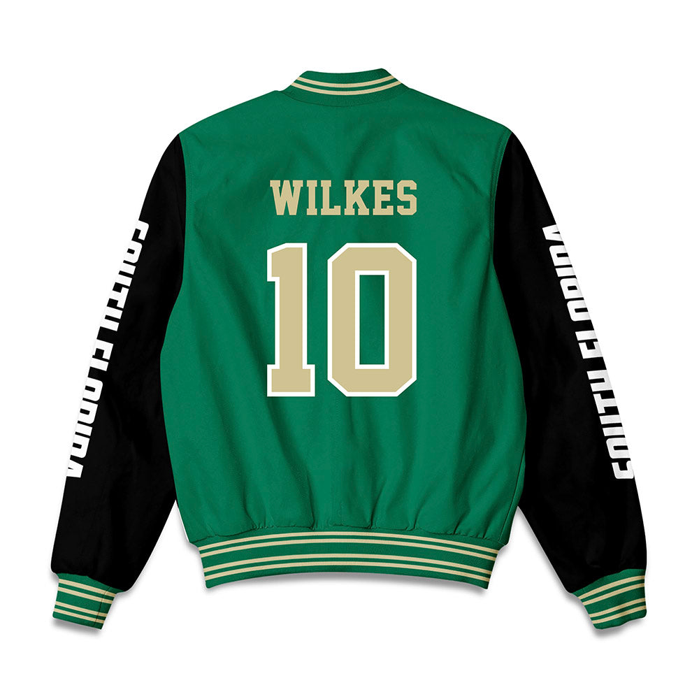 USF - NCAA Softball : Jocelyn Wilkes - Bomber Jacket