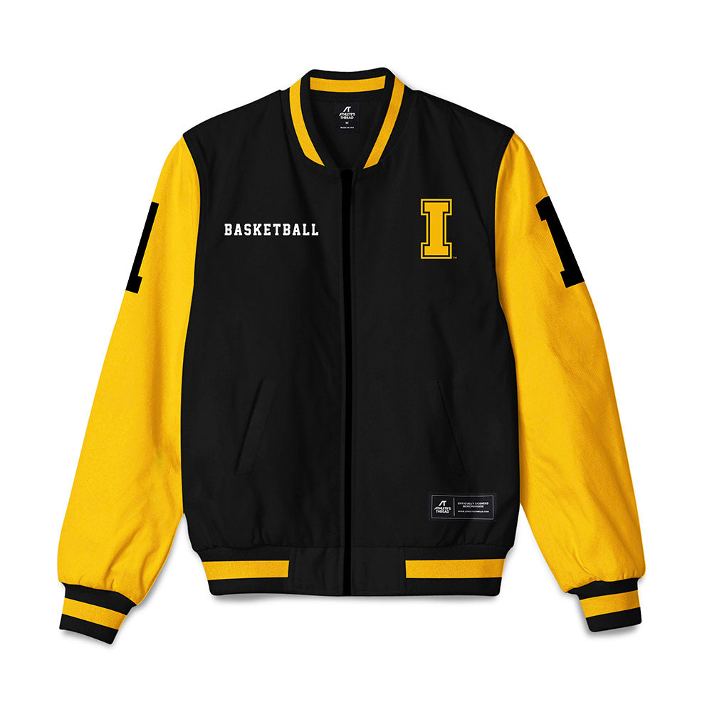 Idaho - NCAA Men's Basketball : Titus Yearout - Bomber Jacket Jacket Bomber Jacket