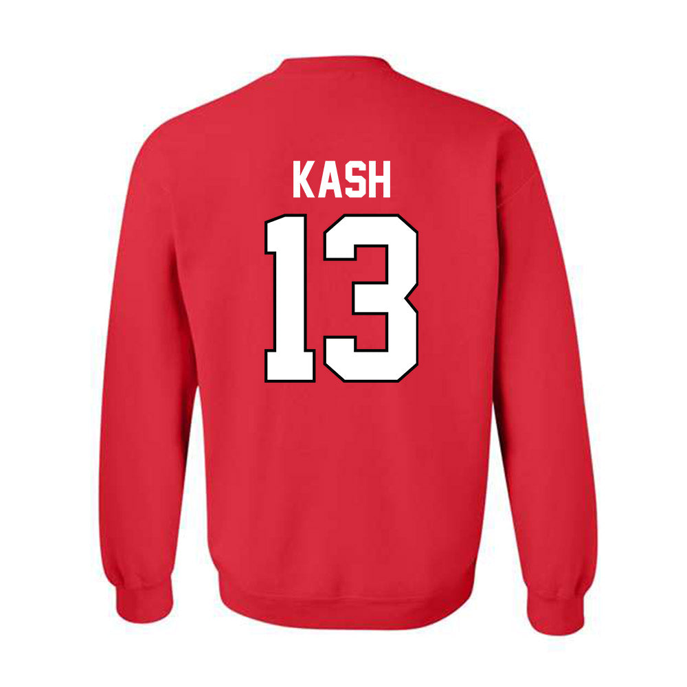 Texas Tech - NCAA Baseball : Gavin Kash - Crewneck Sweatshirt Classic Shersey