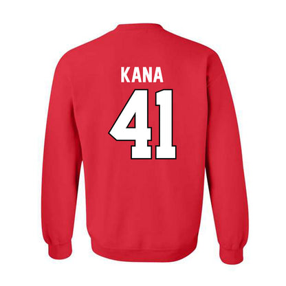 Texas Tech - NCAA Football : Ty Kana - Crewneck Sweatshirt Classic Shersey