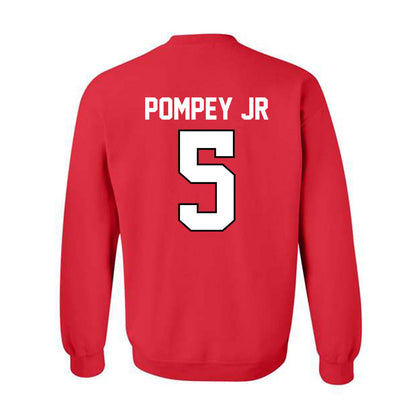 Texas Tech - NCAA Baseball : Timothy Pompey Jr - Crewneck Sweatshirt Classic Shersey