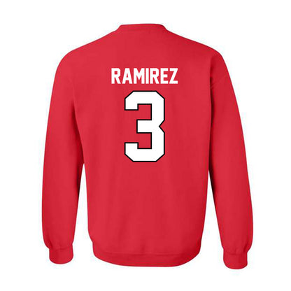 Texas Tech - NCAA Football : Bryce Ramirez - Crewneck Sweatshirt Classic Shersey