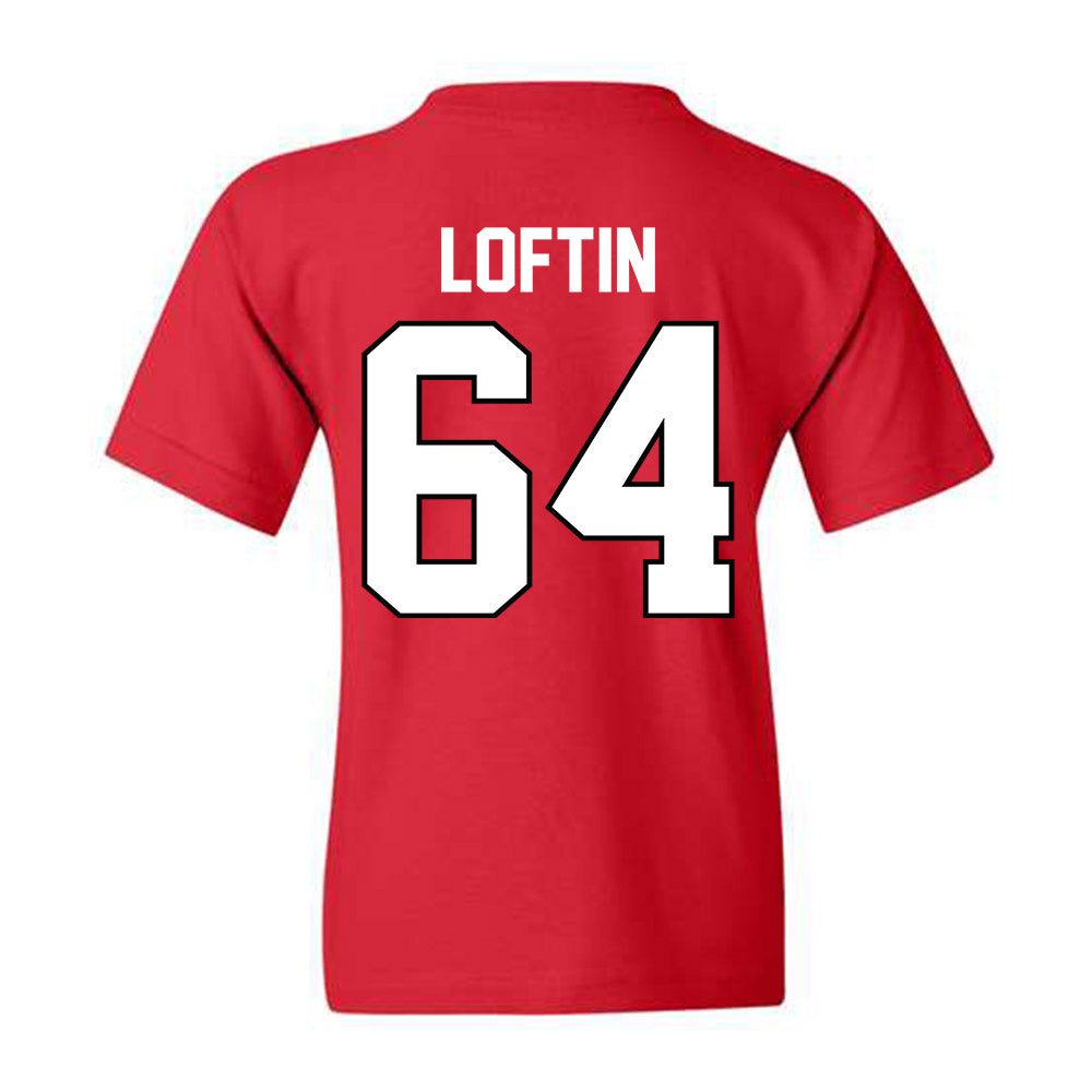 Texas Tech - NCAA Football : Jurrien Loftin - Youth T-Shirt Classic Shersey