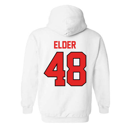 Texas Tech - NCAA Football : Gage Elder - Hooded Sweatshirt Classic Shersey