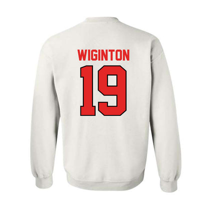 Texas Tech - NCAA Football : Haydon Wiginton - Crewneck Sweatshirt Classic Shersey