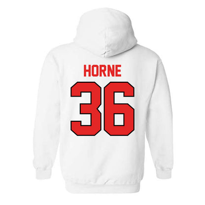 Texas Tech - NCAA Football : Justin Horne - Hooded Sweatshirt Classic Shersey
