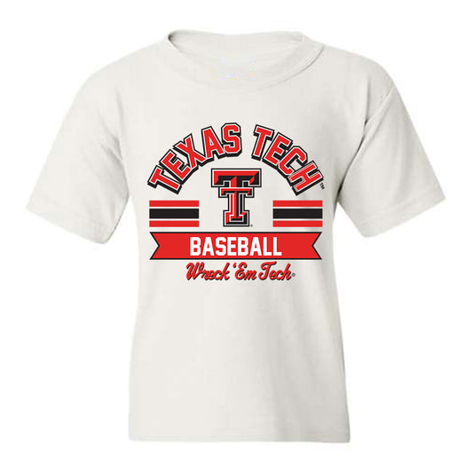 Texas Tech - NCAA Baseball : Trendan Parish - Youth T-Shirt Classic Shersey
