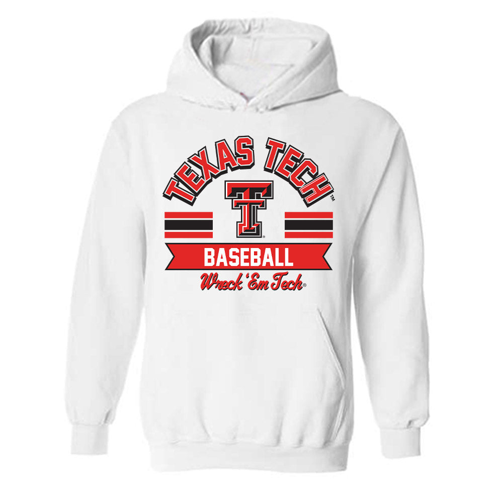 Texas Tech - NCAA Baseball : Gavin Kash - Hooded Sweatshirt Classic Shersey