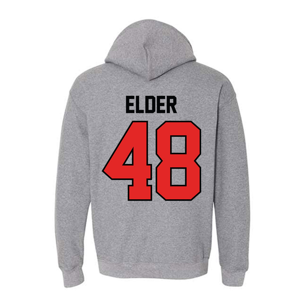 Texas Tech - NCAA Football : Gage Elder - Hooded Sweatshirt Classic Shersey