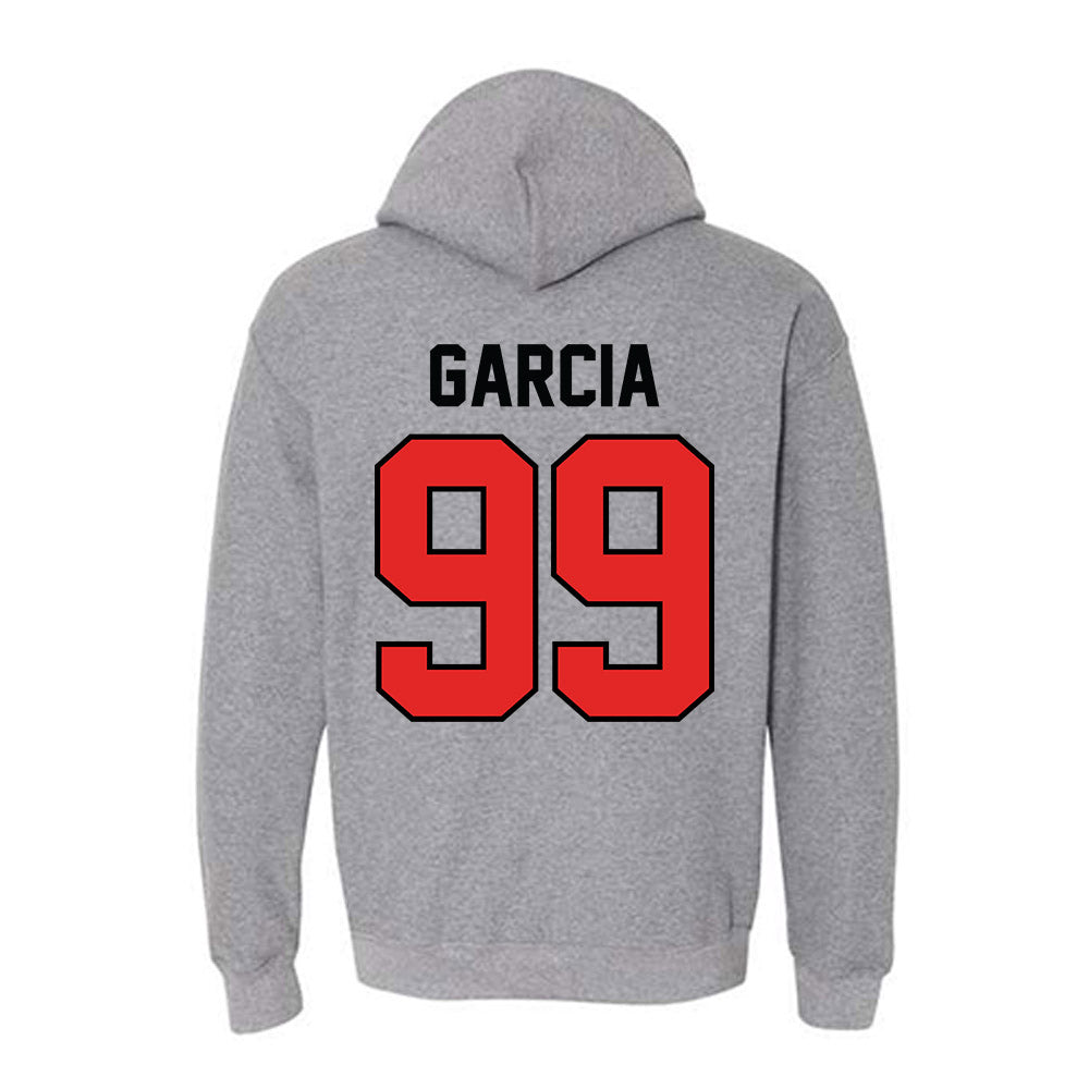 Texas Tech - NCAA Football : Gino Garcia - Hooded Sweatshirt Classic Shersey