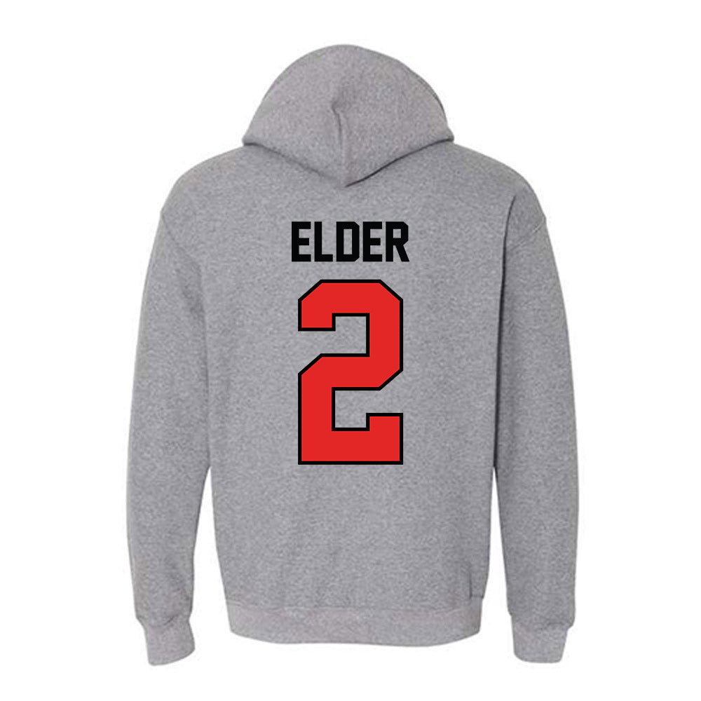 Texas Tech - NCAA Softball : Demi Elder - Hooded Sweatshirt Classic Shersey