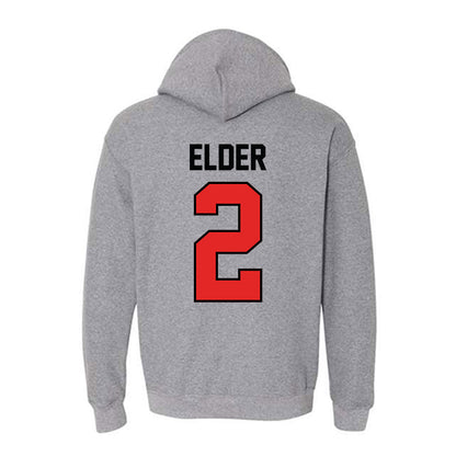 Texas Tech - NCAA Softball : Demi Elder - Hooded Sweatshirt Classic Shersey
