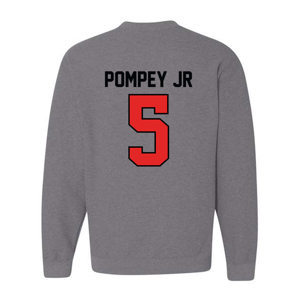 Texas Tech - NCAA Baseball : Timothy Pompey Jr - Crewneck Sweatshirt Classic Shersey
