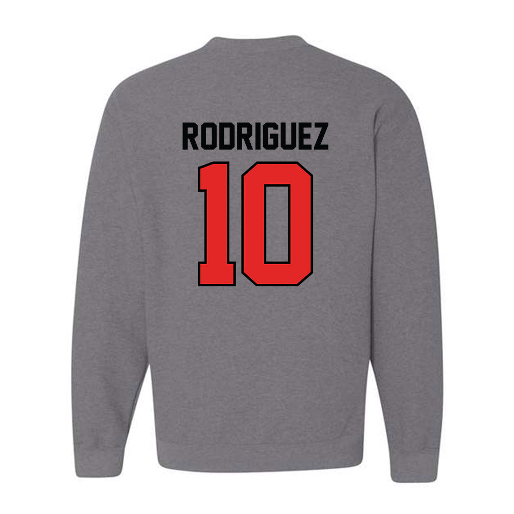 Texas Tech - NCAA Football : Jacob Rodriguez - Crewneck Sweatshirt Classic Shersey