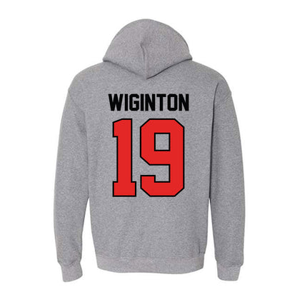 Texas Tech - NCAA Football : Haydon Wiginton - Hooded Sweatshirt Classic Shersey