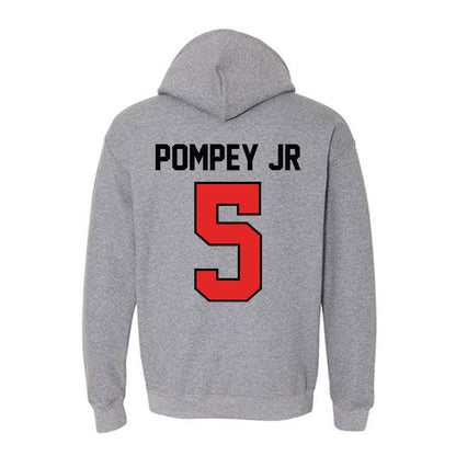 Texas Tech - NCAA Baseball : Timothy Pompey Jr - Hooded Sweatshirt Classic Shersey