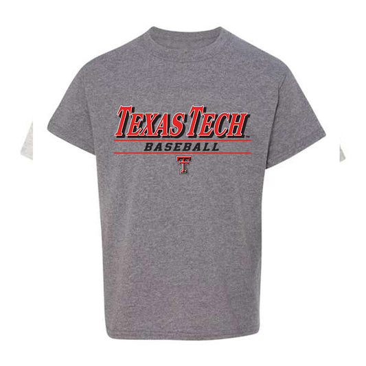 Texas Tech - NCAA Baseball : Timothy Pompey Jr - Youth T-Shirt Classic Shersey