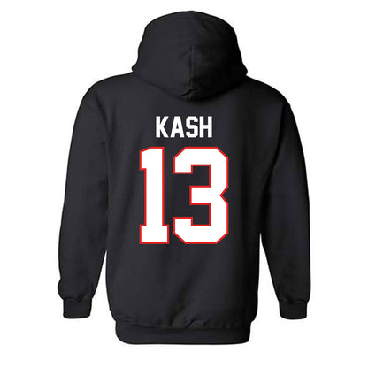 Texas Tech - NCAA Baseball : Gavin Kash - Hooded Sweatshirt Classic Shersey