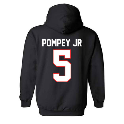 Texas Tech - NCAA Baseball : Timothy Pompey Jr - Hooded Sweatshirt Classic Shersey