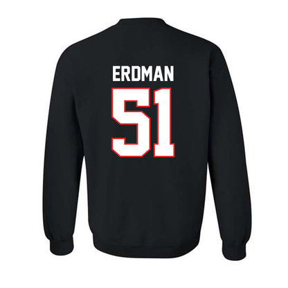 Texas Tech - NCAA Baseball : Zach Erdman - Crewneck Sweatshirt Sports Shersey