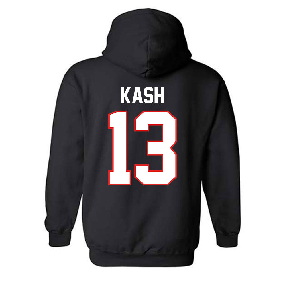 Texas Tech - NCAA Baseball : Gavin Kash - Hooded Sweatshirt Sports Shersey