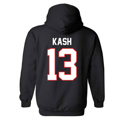 Texas Tech - NCAA Baseball : Gavin Kash - Hooded Sweatshirt Sports Shersey