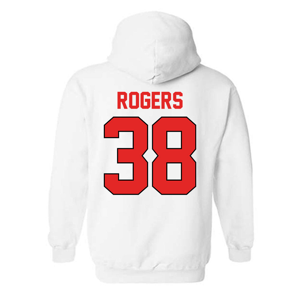 Texas Tech - NCAA Baseball : Jacob Rogers - Hooded Sweatshirt Sports Shersey