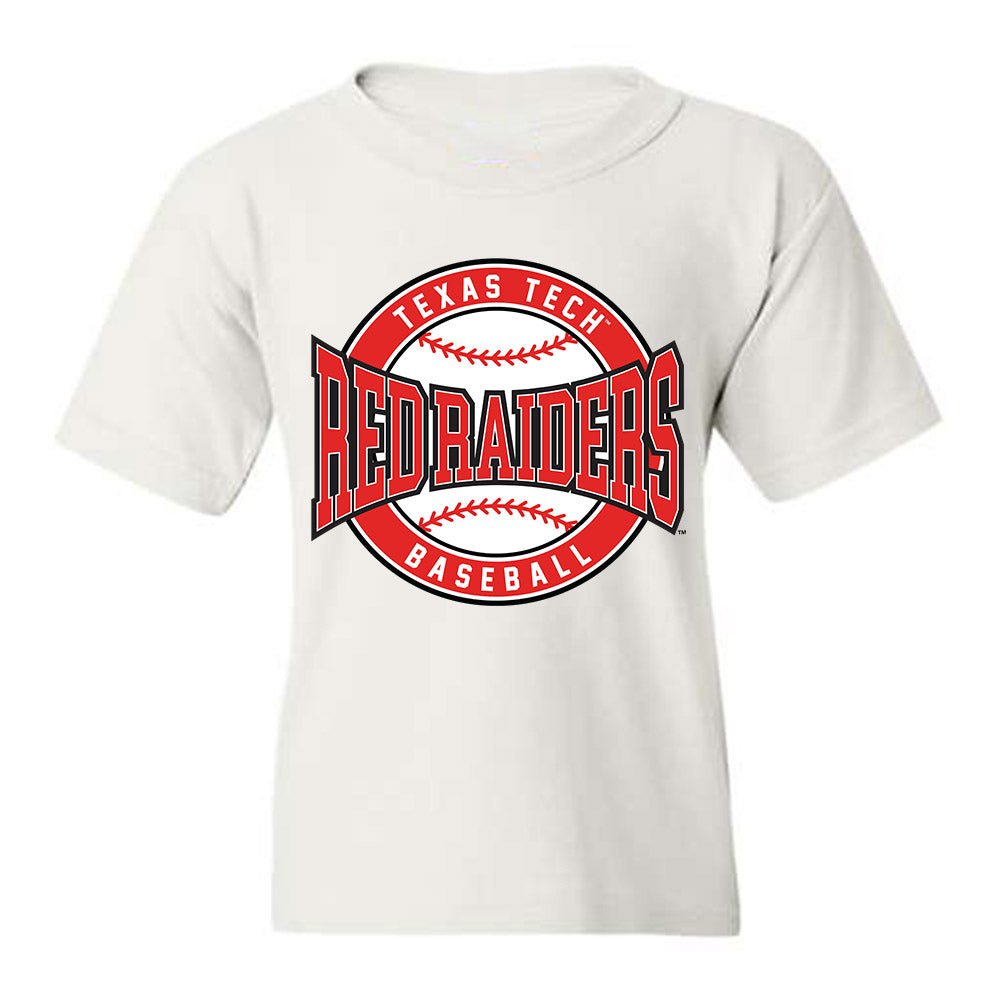 Texas Tech - NCAA Baseball : Timothy Pompey Jr - Youth T-Shirt Sports Shersey