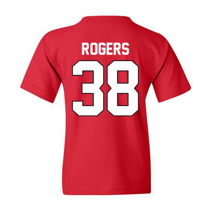 Texas Tech - NCAA Baseball : Jacob Rogers - Youth T-Shirt Sports Shersey