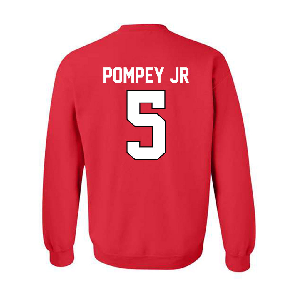 Texas Tech - NCAA Baseball : Timothy Pompey Jr - Crewneck Sweatshirt Sports Shersey