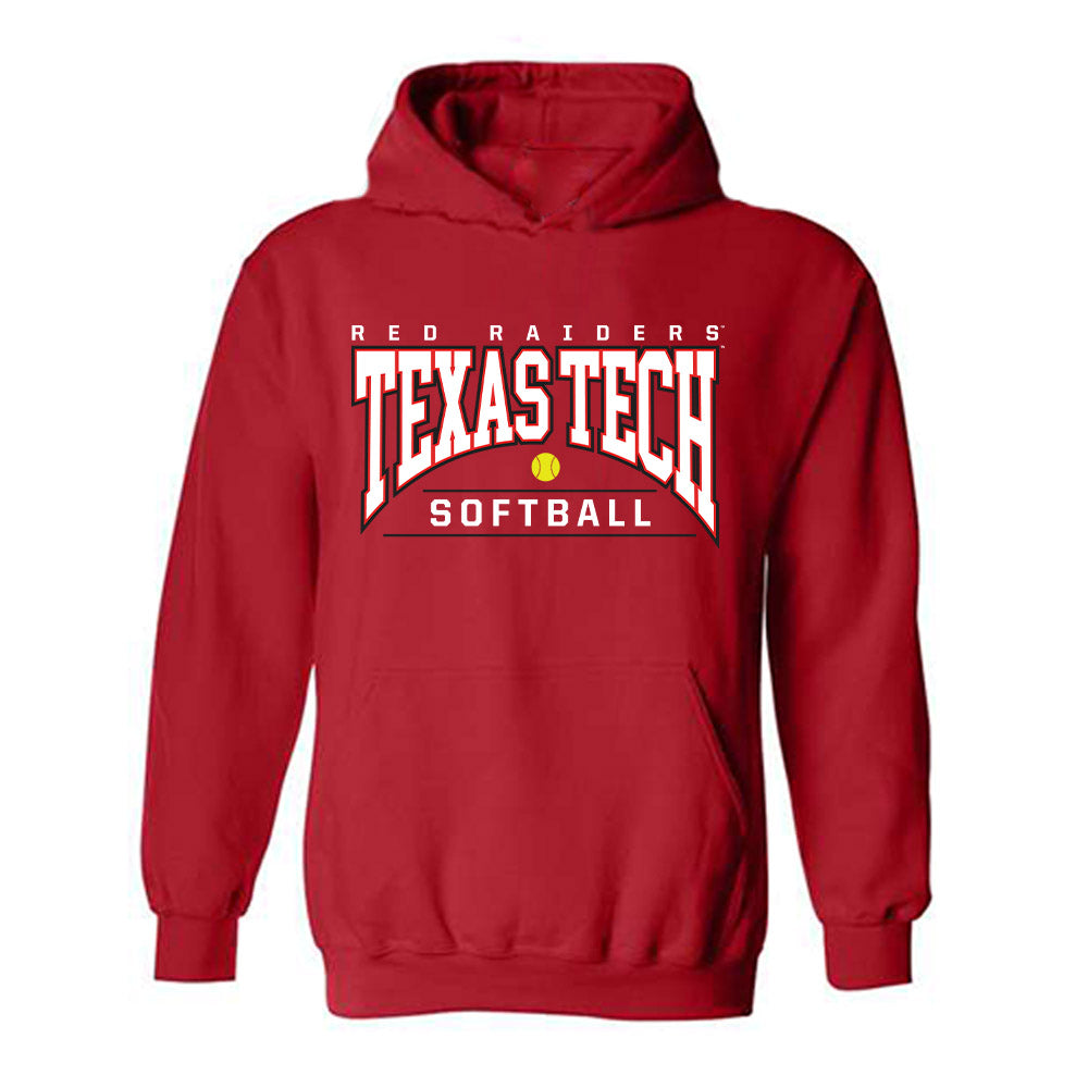 Texas Tech - NCAA Softball : Demi Elder - Hooded Sweatshirt Sports Shersey