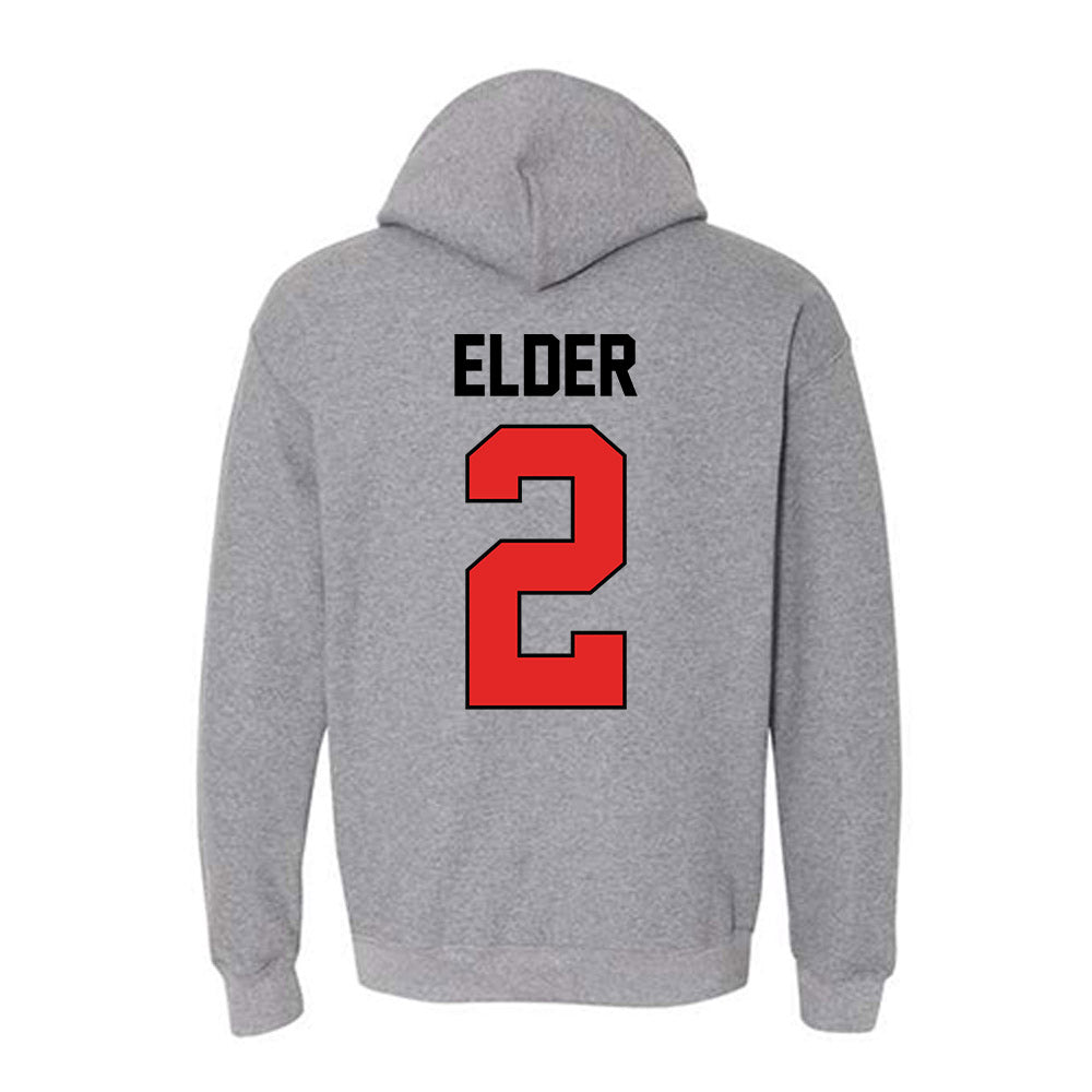Texas Tech - NCAA Softball : Demi Elder - Hooded Sweatshirt Sports Shersey