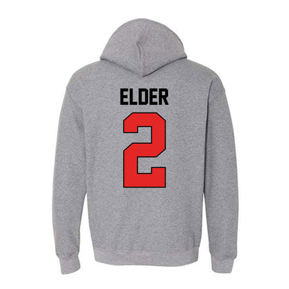 Texas Tech - NCAA Softball : Demi Elder - Hooded Sweatshirt Sports Shersey