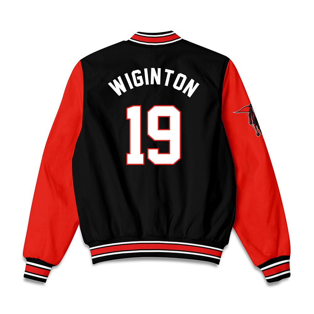 Texas Tech - NCAA Football : Haydon Wiginton - Bomber Jacket