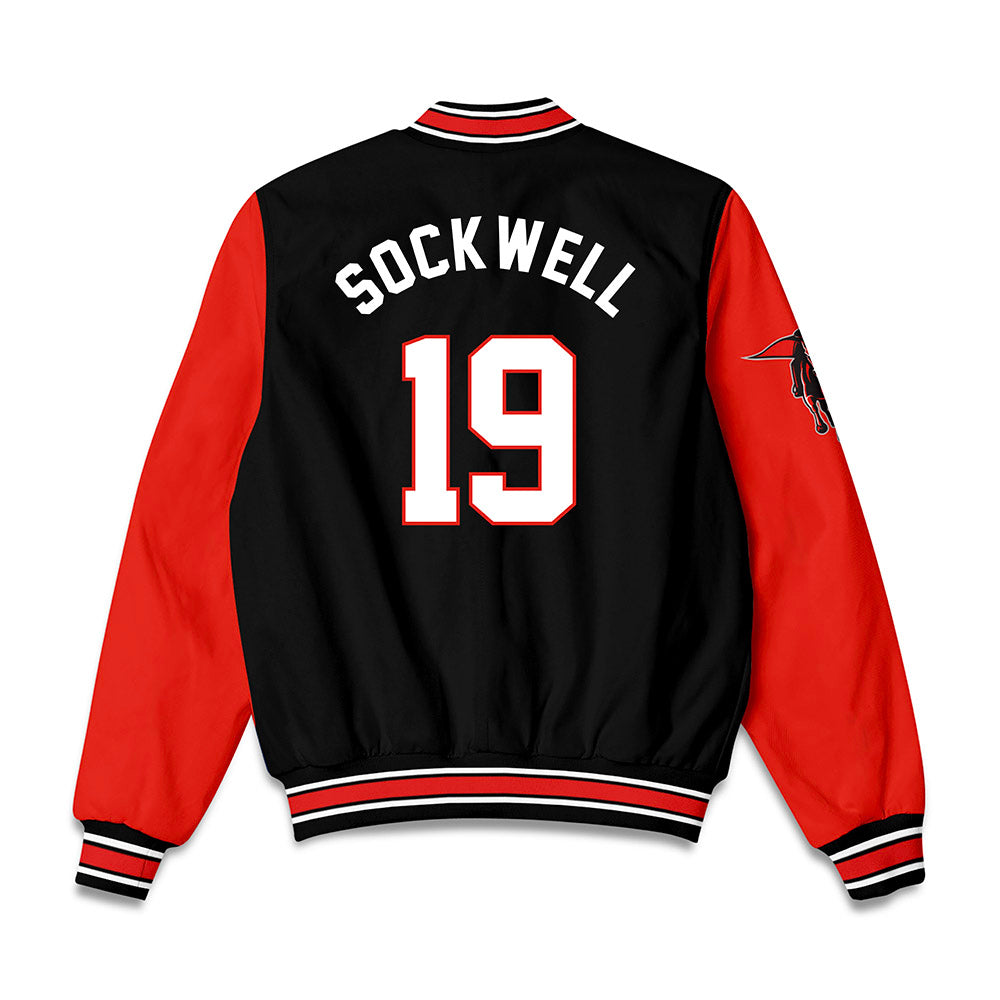 Texas Tech - NCAA Baseball : Joseph Sockwell - Bomber Jacket