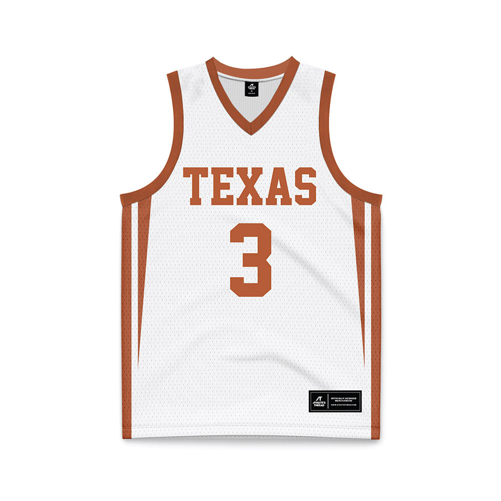 Texas - NCAA Women's Basketball : Rori Harmon - Basketball Jersey White