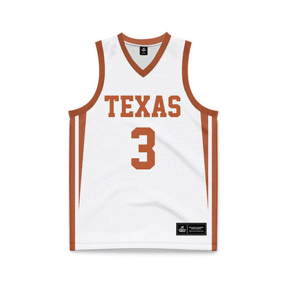 Texas - NCAA Women's Basketball : Rori Harmon - Basketball Jersey White