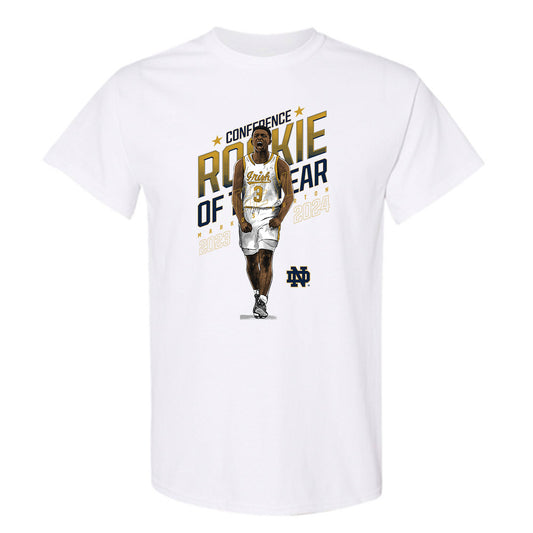 Notre Dame - NCAA Men's Basketball : Markus Burton - T-Shirt Individual Caricature