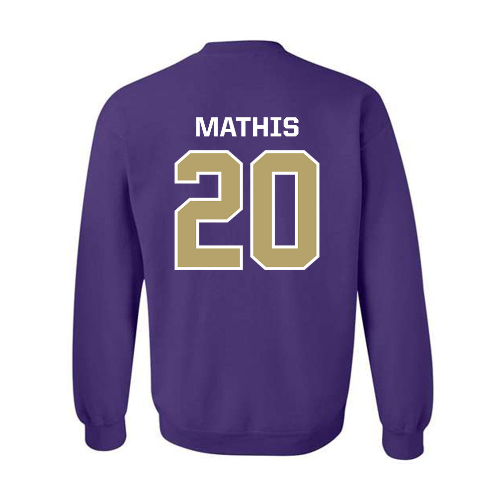 JMU - NCAA Softball : Kk Mathis - Crewneck Sweatshirt Classic Shersey