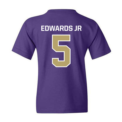 JMU - NCAA Men's Basketball : Terrence Edwards Jr - Youth T-Shirt Classic Shersey